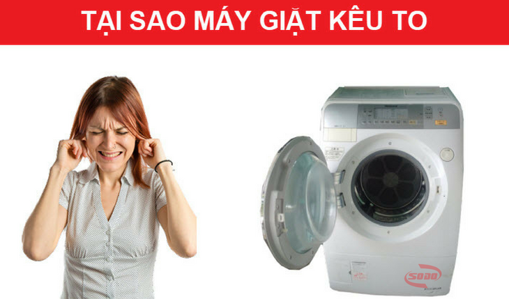 máy giặt bị kêu